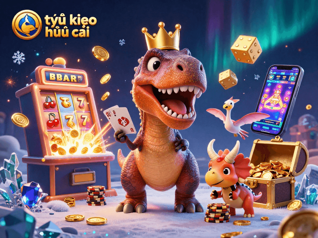 Experience thrilling gameplay with tỷ lệ kèo nhà cái in this vibrant casino illustration.
