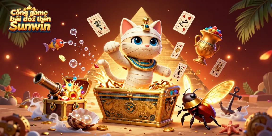 Experience Cổng game bài đổi thưởng Sunwin with vibrant characters in a rich casino scene embodying the thrill of gaming.