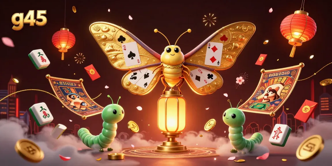 g45 showcases an ultra-detailed 3D illustration of a vibrant casino scene with vibrant characters and elements.