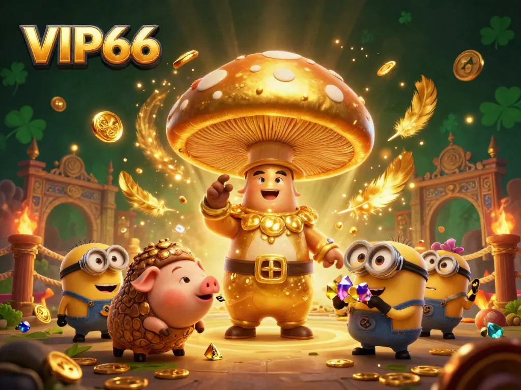 Engage in thrilling gaming at VIP66 casino with magical elements and vibrant visuals.
