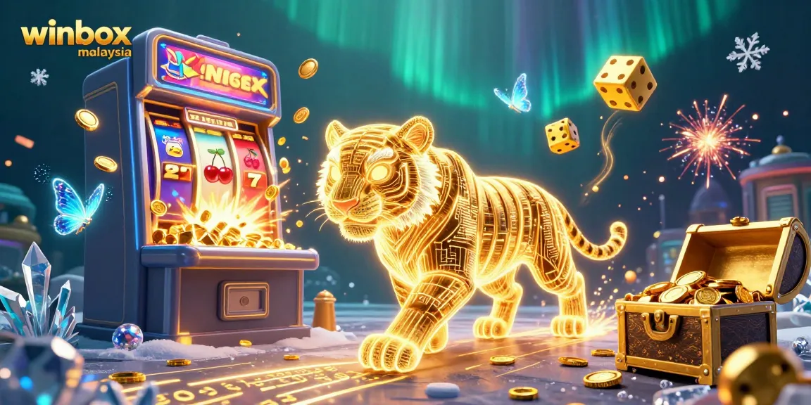 Experience thrilling gameplay in winbox malaysia with vibrant digital casino elements and golden tiger.
