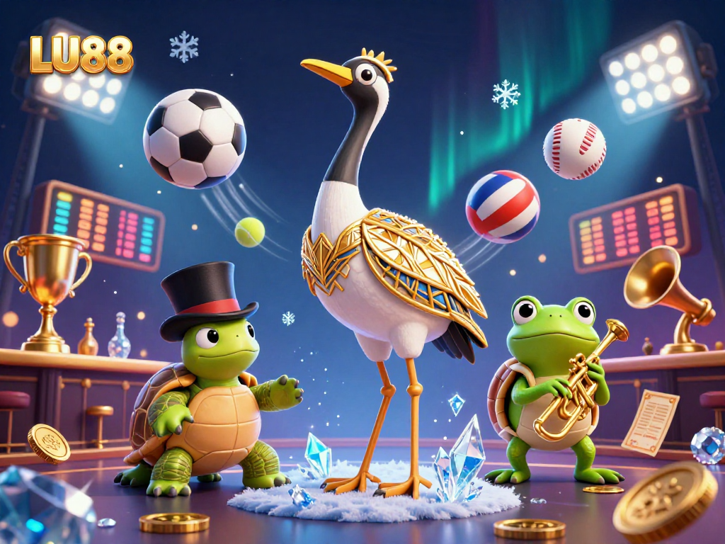 LU88 offers dynamic sports betting action with vibrant 3D casino characters and games.