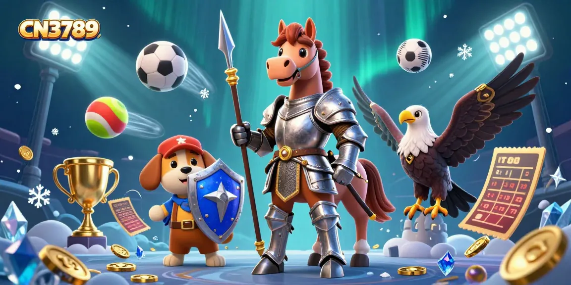 Join the adventure with CN3789 as the knight battles through a dynamic casino showdown.