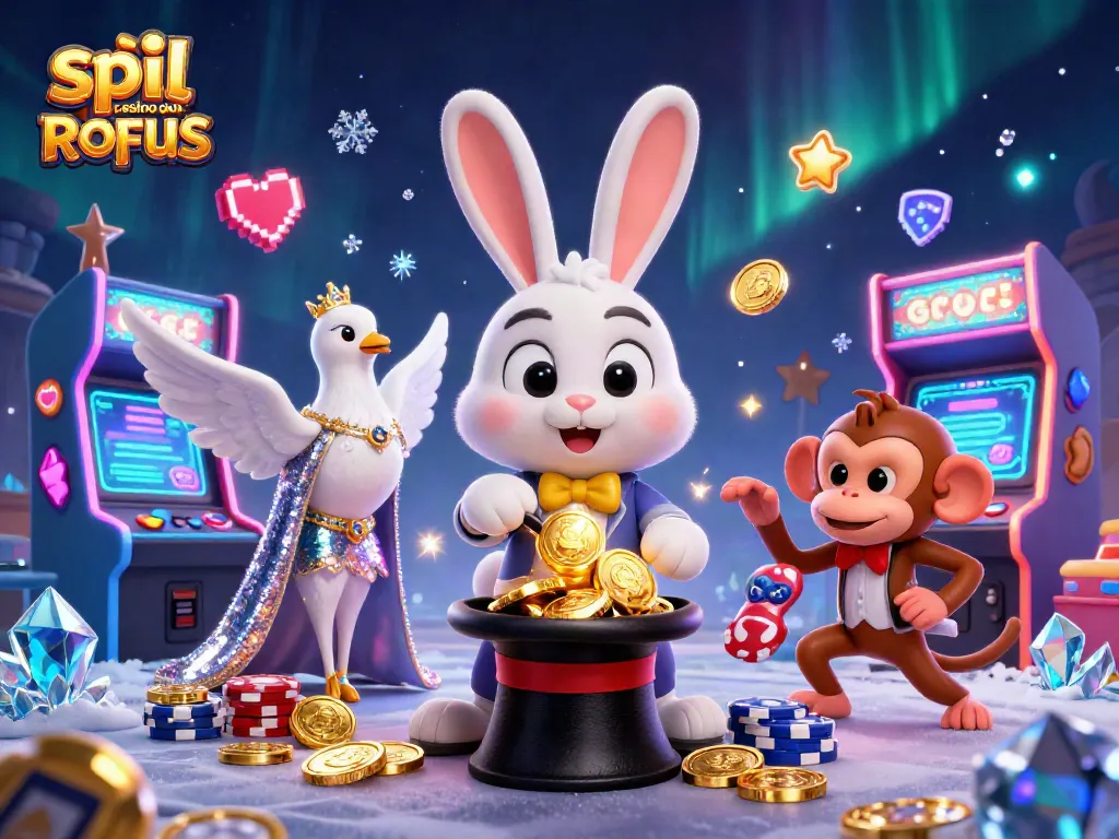 Experience thrilling gameplay at spil casino uden om ROFUS with enchanting characters and colorful game elements.