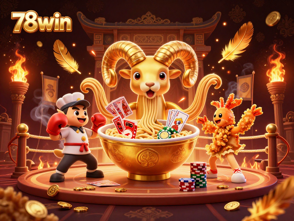 Win big at 78win with exhilarating gameplay featuring vibrant casino scenes and dynamic characters.