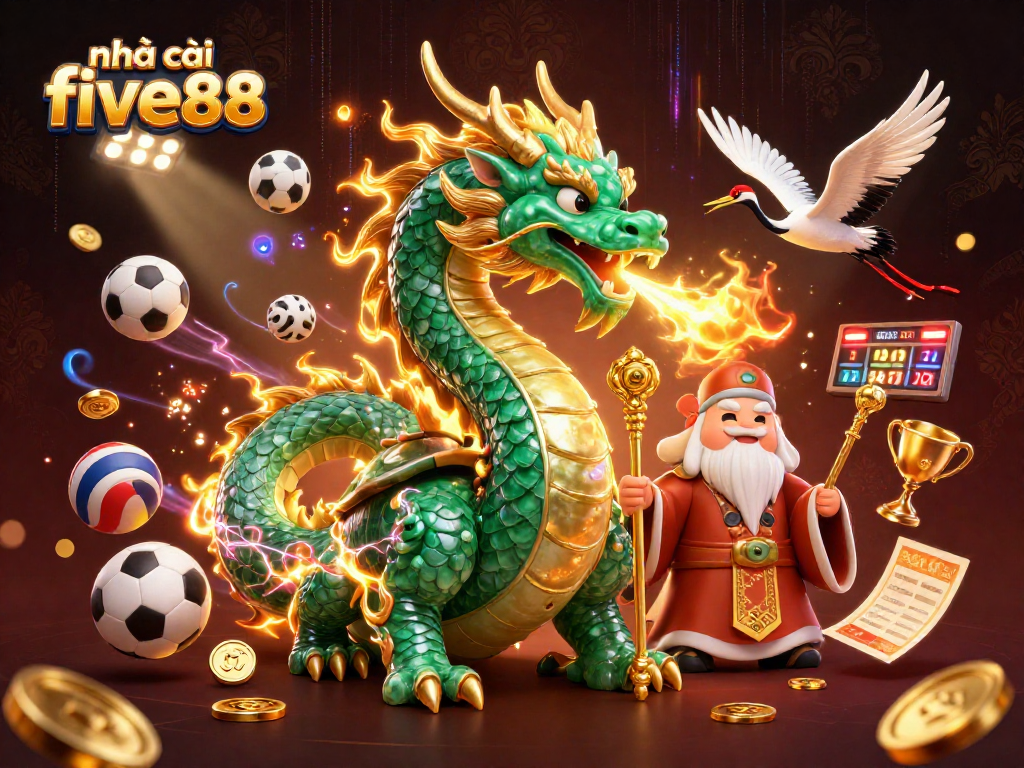 Experience gameplay excitement with nhà cái five88 featuring dynamic characters and sports elements in a captivating scene.
