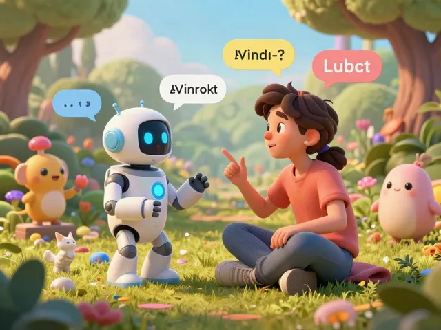 Engaging horny AI chat scene with interactive characters and vibrant atmosphere.