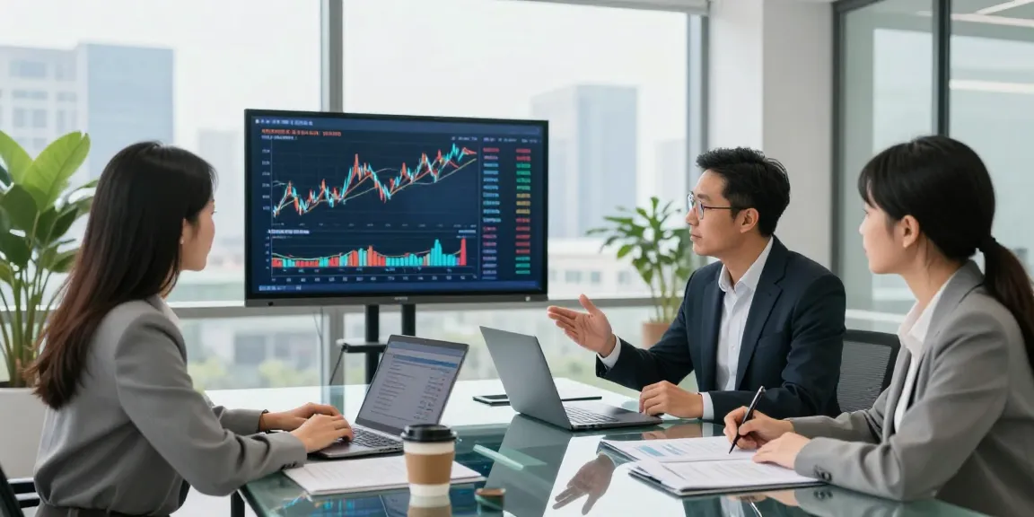 Financial advisor discussing strategies with clients at elasesorfinanciero.com