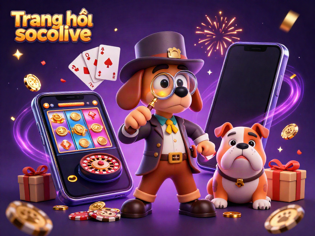 Engage with Trang chủ socolive for thrilling online betting experiences, showcasing vibrant gaming elements.