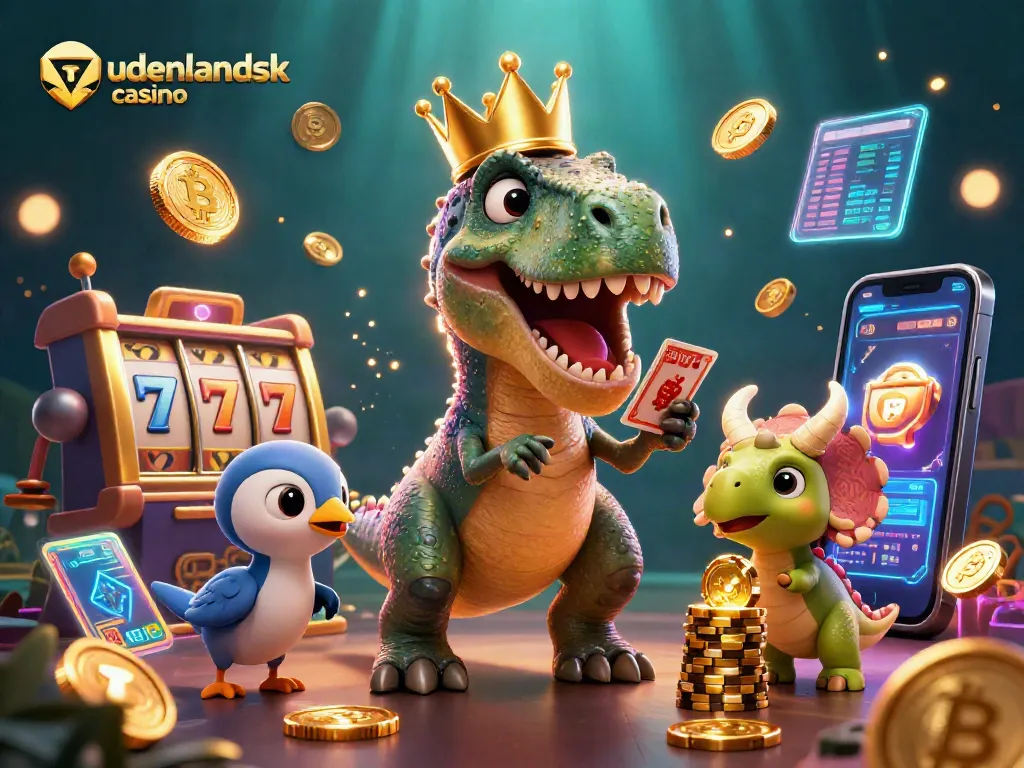 Experience the excitement of udenlandsk casino with vibrant characters and engaging game elements.