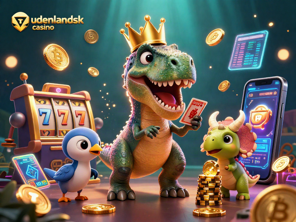 Experience the excitement of udenlandsk casino with vibrant characters and engaging game elements.