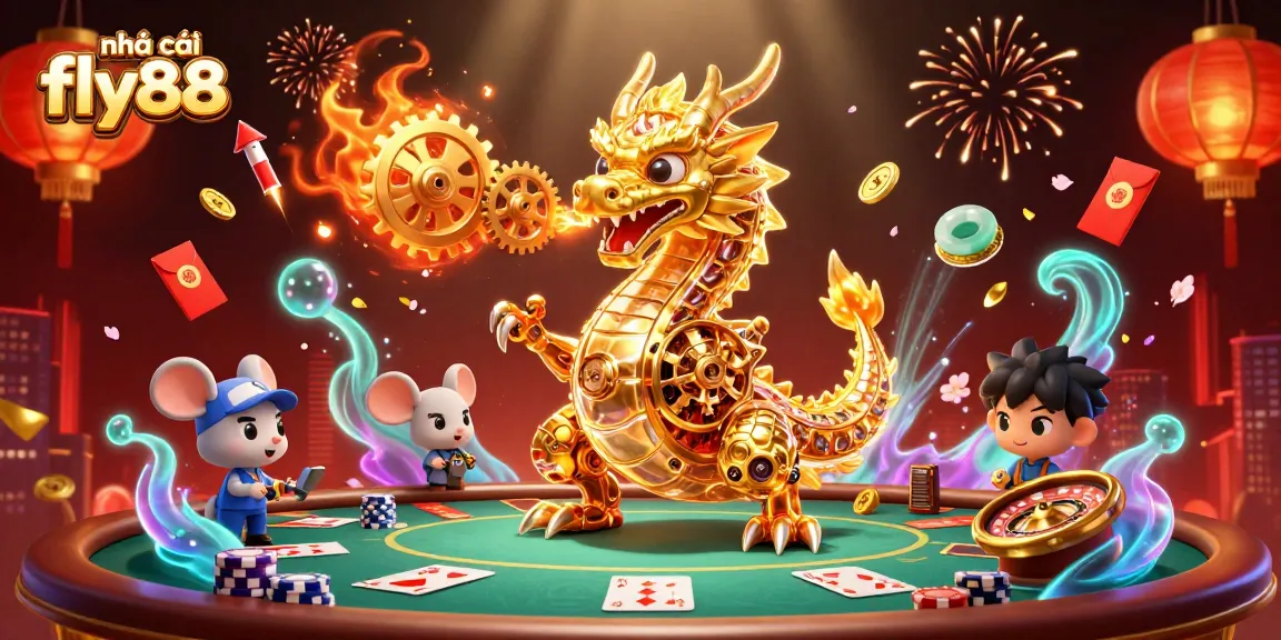 Engage with the professional gambling experience at nhà cái fly88 featuring vivid poker tables and immersive casino elements.