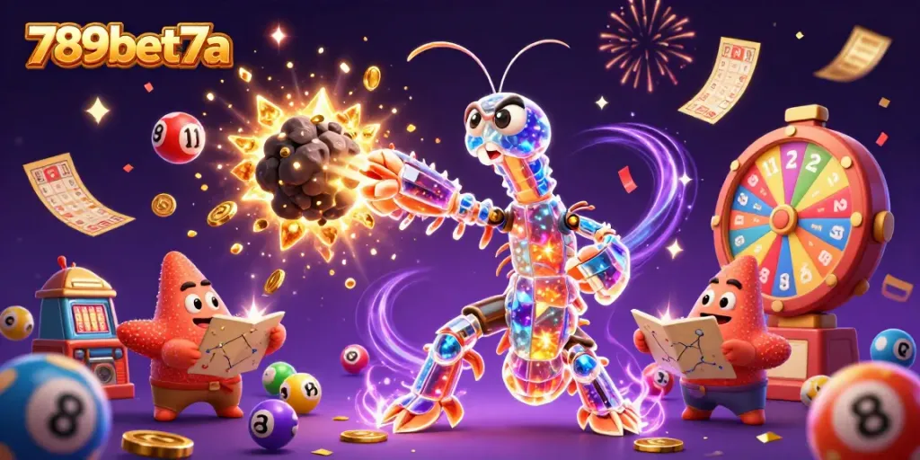 Experience thrilling moments with 789bet7a's exciting gaming elements and vibrant characters.